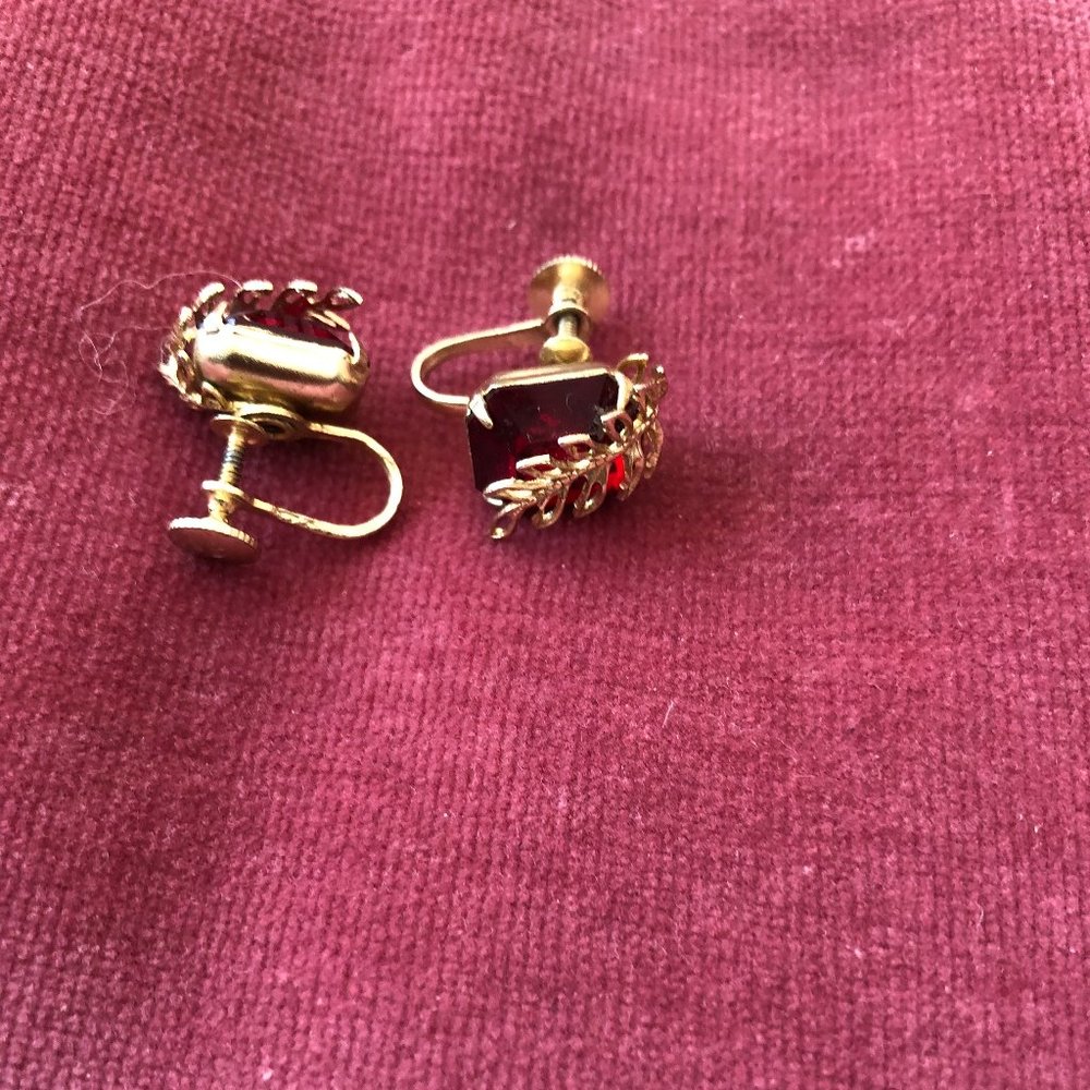 Gold Tone Earrings